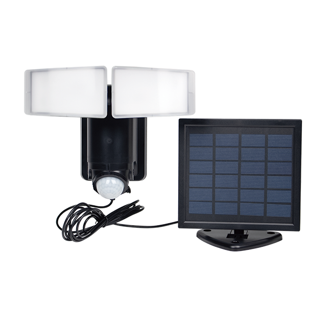 NSL-02 BL Outdoor Waterproof Solar Powered Security Motion Sensor Wall Light