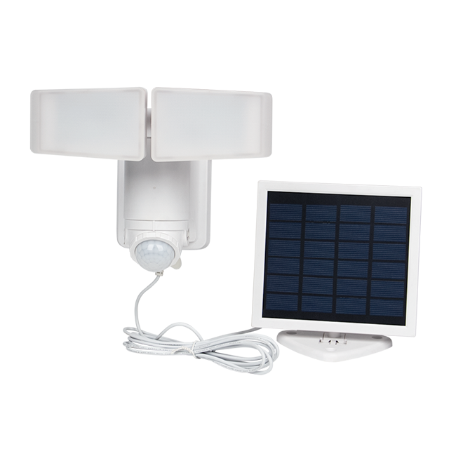 NSL-02 WH LED Solar Outdoor Motion Sensor Security Light