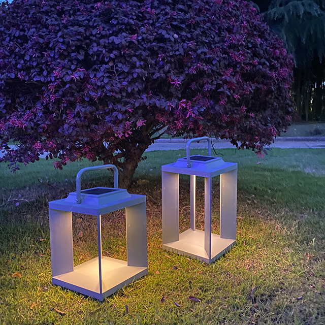 LG-58 wireless rechargeable landscape decorative lawn parterre garden pathway deck solar lantern